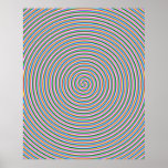 Groovy Spiral Print