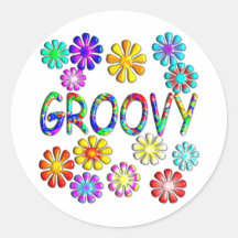 Groovy Sticker
