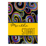Groovy Swirls ~ UNISEX Business Cards