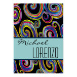 Groovy Swirls ~ UNISEX Business Cards