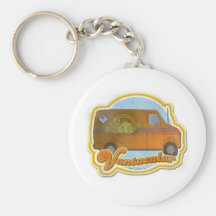 Groovy Vantacular 70's Van Keychain