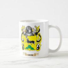 Gros Coat of Arms (Family Crest) Mug