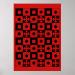 Grotte Celoni - red Posters