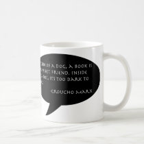 Groucho Marx Quote Mug mugs