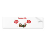 Grouchy Santa bumper stickers