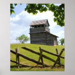 Ground Hog Mountain Lookout Poster