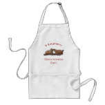 Groundhog Day Kiss Apron