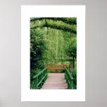 Grounds of Monet's house posters