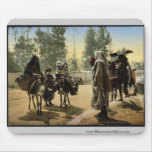 Group before Bab Aleona, Tunis, Tunisia vintage Ph Mouse Pad