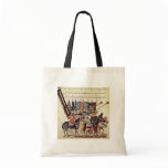 Group Of Riders Waiting For The Procession Canvas Bags