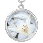 Group of White Lilies Pendant