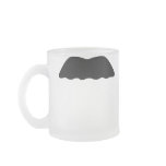 Grow a Moustache Coffee Mug Moustache Face