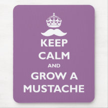 Grow a Moustache Mousemat