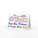Grow Non-Violence cards