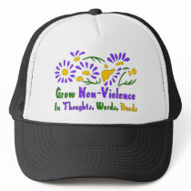 Grow Non-Violence Trucker Hat