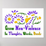 Grow Non-Violence posters