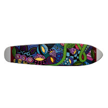"Grow" Skateboard by Lara Kulpa