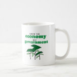 Grow the Economy not government Coffee Mugs