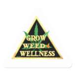 Grow weed 4 wellness stickers