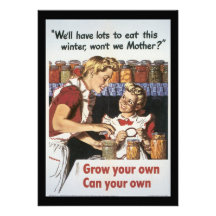 Grow Your Food World War 2 Invitations