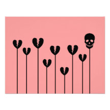 Growing Broken Hearts Custom Invite