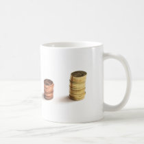 Growing money mug mugs