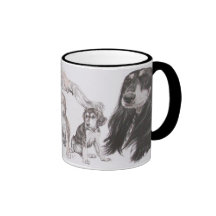 Growing Up Saluki Coffee Mug