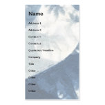 Growth 1 Blue Business Card Template