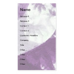 Growth 1 Purple Business Card Template