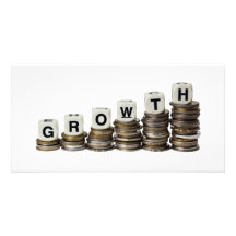 Growth Custom Photo Card