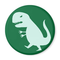 Grr Dinosaur Refrigerator Magnets