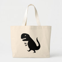 Grr Dinosaur Tote Bag