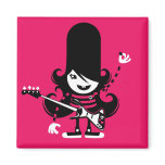 Grrrl Rock magnets