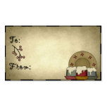 Grubby Candles Design 2 - Holiday Gift Tags business cards