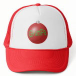 Grumpa Christmas ornament hats