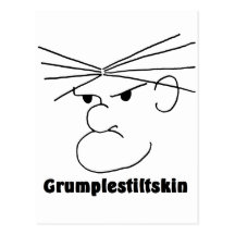 Grumplestiltskin Postcard