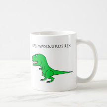 Grumposaurus Rex Green Mug