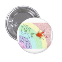 Grumpy Bear Button