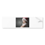 grumpy christmas elf bumper stickers