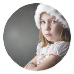grumpy christmas elf sticker