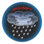 grumpy cloud stickers