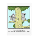 Grumpy Daddy Koala postcards