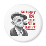 Grumpy is the new happy magnets