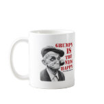 Grumpy is the new happy mugs