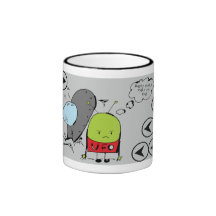 Grumpy Martian Mug