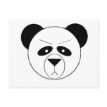 Grumpy Panda postcards