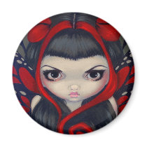 "Grumpy Red Fairy" Magnet