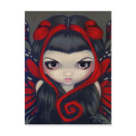 "Grumpy Red Fairy" Postcard