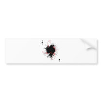 Grunge Ace Bumper Sticker