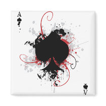 Grunge Ace Magnet